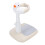 Adjustable Height Baby Bath Stand with AntiSlip Foldable Design for Infant Shower Support (Khaki) 1