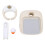 Adjustable Height Baby Bath Stand with AntiSlip Foldable Design for Infant Shower Support (Khaki) 2