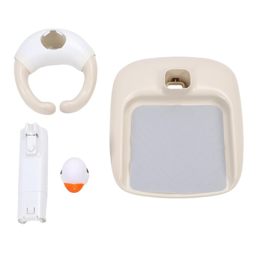 Adjustable Height Baby Bath Stand with AntiSlip Foldable Design for Infant Shower Support (Khaki) 1