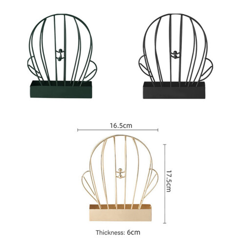 Porte-serviettes compact en forme de cactus, barre murale extensible pour une utilisation optimale de l'espace 1