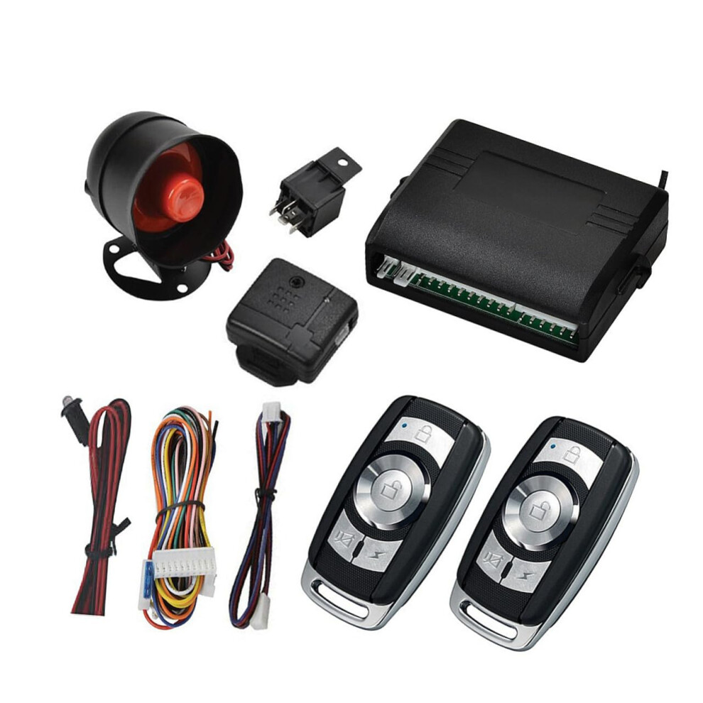 Car Antitheft Alarm With Remote Control, Programmable Alert Modes, Universal Vehicle Security System 9119770564702