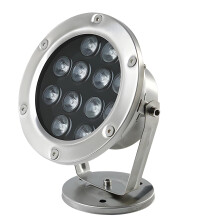 Stainless Steel RGB LED Submersible Pond Light 9W Waterproof ColorChanging Pool Fountain Lamp