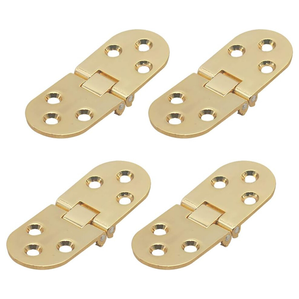 Sturdy Zinc Alloy Hinges, 180 Degree Rotation For Flexibility, Slow-Close Mechanism Ensures Quiet Operation, Suitable For Furniture, Computer Desks & 9454554058313