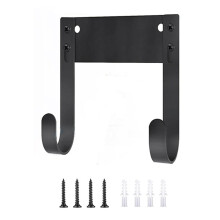 Wallmounted ironing board holder, spacesaving design for small apartments and tight spaces, ironing board