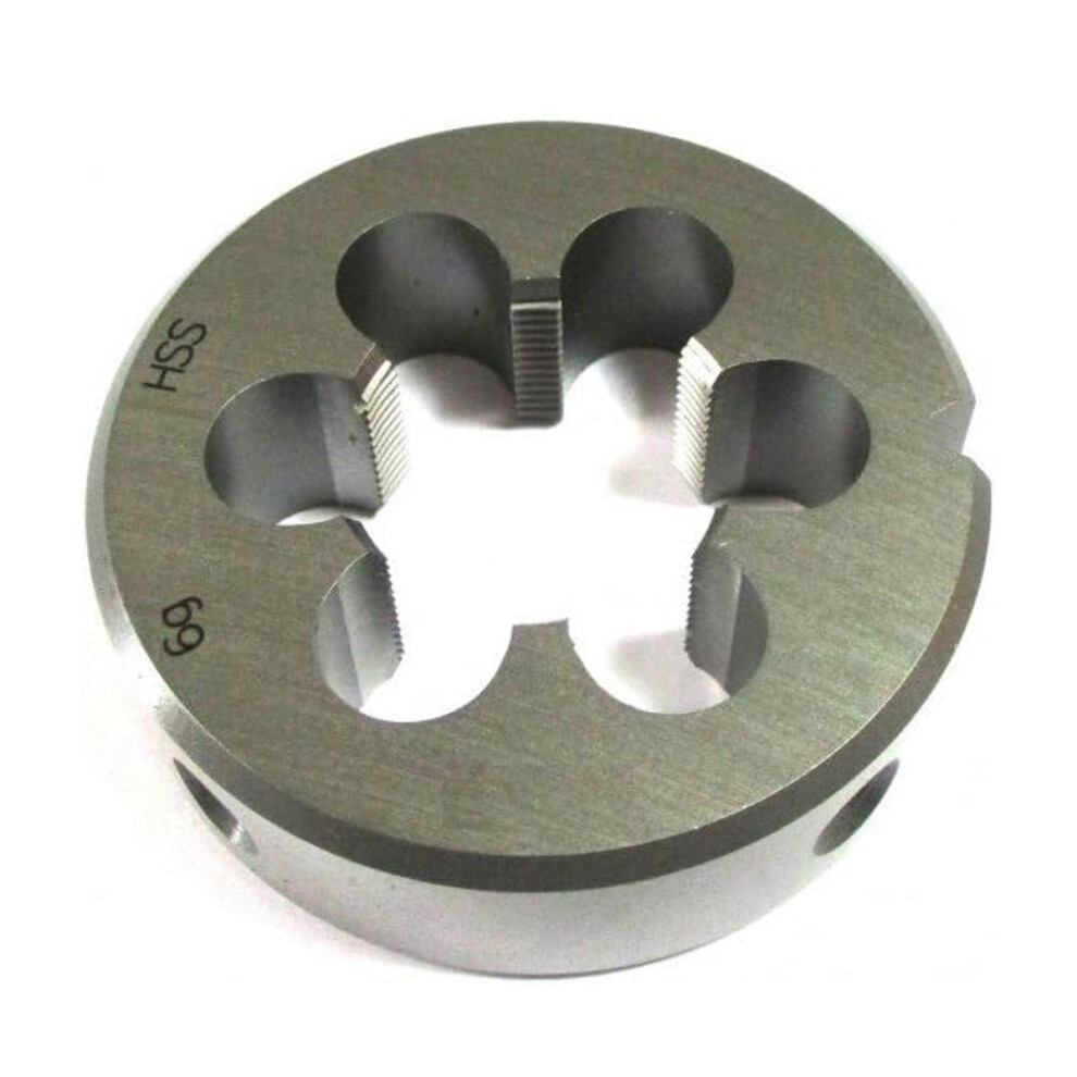 Precision Metric Right Hand Thread Die, M22 X 2Mm, Alloy Tool Steel For Unmatched Durability And Precision Threading, Perfect For External Thread Repa 9454554058498