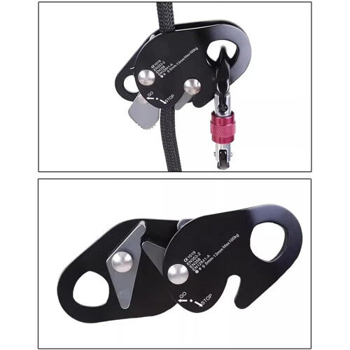 Highaltitude rope locking device aluminum rope tool for professional climbers Ref: 4088 1