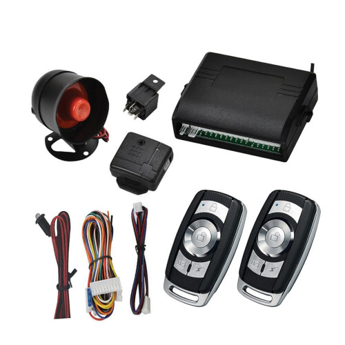 Car Anti Theft Alarm with Remote Control Programmable Security Modes Motion Sensor for Vehicle Protection