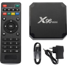 Mini boîtier TV Android X96, Android 7.1, Amlogic S905W Quad-Core, 2 Go + 16 Go, lecteur multimédia 4K HD, Wi-Fi, AH373