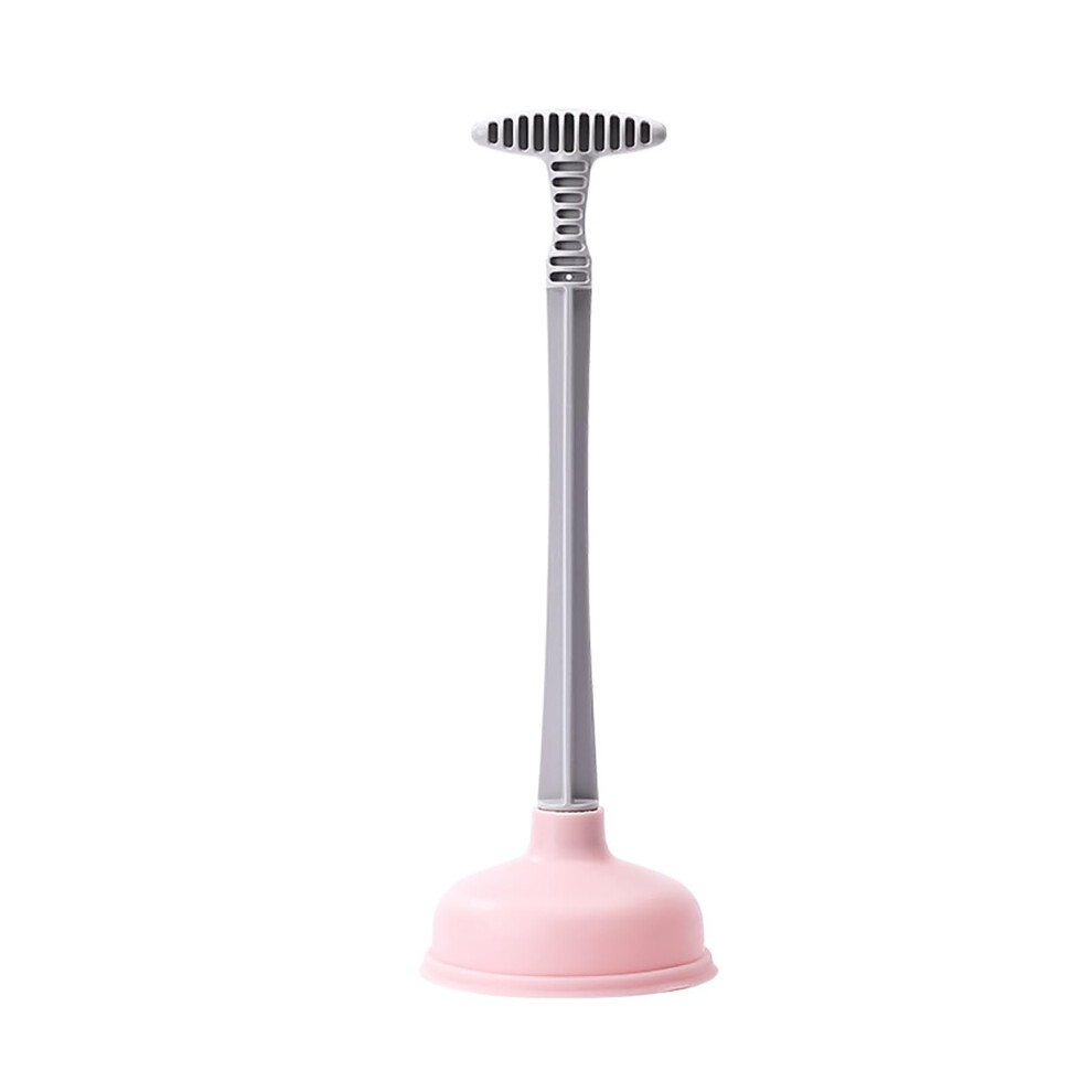 Heavy Duty Toilet Plunger And Drain Clog Remover With Strong Suction For Bathroom Sink Shower (Rose) 9001264757083