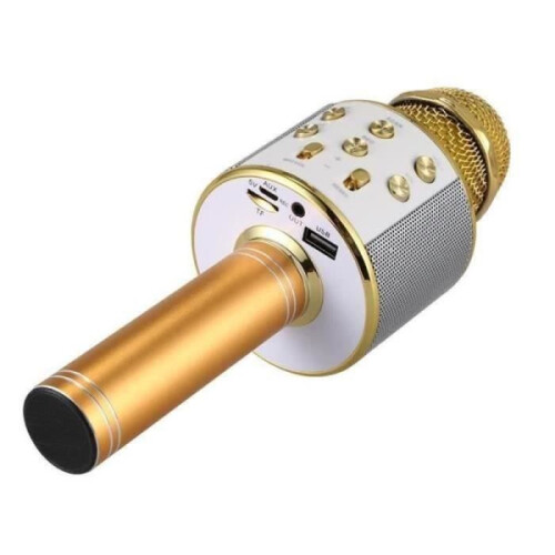 Microphone karaoké - MAX - KM01 - Bluetooth sans fil - Haut-parleur intégré - Changeur de voix 1