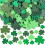 Αυτοκόλλητα Lucky Irish Four Leaf Trifleur για χειροτεχνίες DIY, αυτοκόλλητα Glitter Foam Shark με 1
