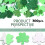 Αυτοκόλλητα Lucky Irish Four Leaf Trifleur για χειροτεχνίες DIY, αυτοκόλλητα Glitter Foam Shark με 5