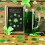 Αυτοκόλλητα Lucky Irish Four Leaf Trifleur για χειροτεχνίες DIY, αυτοκόλλητα Glitter Foam Shark με 2