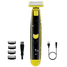 Electric Shaver for Men Waterproof Wet and Dry Full Body Rotary Beard Trimmer Grooming Kit Model 5