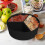 Silicone Liners for Slow Cooker  3 Compartment Inserts, Reusable for Round and Oval 3