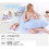 Coussin de maternité multifonctionnel en forme de U pour dormir et allaiter DGF053 3