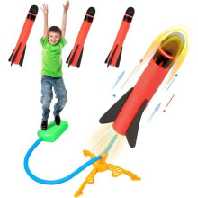 Lance-roquettes jouet - Non spécifié - Ensemble de 3 lance-roquettes en mousse - Sécurité garantie - Pour les enfants de 4 à 9 ans