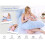 Coussin de grossesse, coussin de maternité avec housse zippée, coussin multifonctionnel lavable en forme de U 3