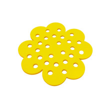 Bee Watering Station and Butterfly Drinking Fountain, FlowerShaped Outdoor Feeder, Yellow