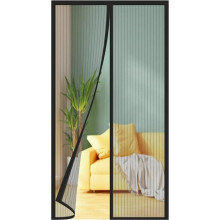 Moustiquaire magnétique pour portes, 120 x 200 cm, fermeture automatique, convient aux balcons, chambres et portes coulissantes.