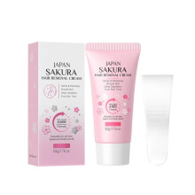Hair Removal Cream for Women and Men, Painless Depilatory for Sensitive Skin, Bikini and Body Use, 1.76 Oz