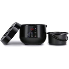 Wax Warmer with Adjustable Temperature Control, Dual Modes Hair Removal Wax Pot for Home Use Black