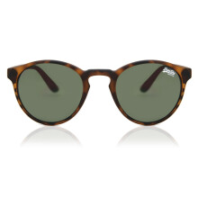 Superdry Saratoga Sunglasses 102 Rubberised Tortoise/Vintage Green