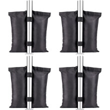 Lot de 4 poids KAKOO en tissu Oxford 420D pour pieds d'auvent, tente, parasol et toile de protection solaire.