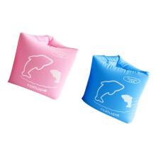 2 inflatable armbands for swimming aid, support for beginners in water, cute design for fun while swimming