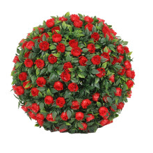 Artificial Boxwood Topiary Ball UV Resistant Lifelike Greenery for Indoor Outdoor Wedding Decor Style B