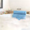 Coussin de bain Coastacloud Jacuzzi - Maille antibactérienne - Bleu - 4 grandes ventouses 2