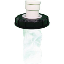 Couvercle de filtre IBC pour l'industrie chimique, couvercle droit lavable en nylon pour fût d'une tonne, couvercle noir avec finesse de filtration