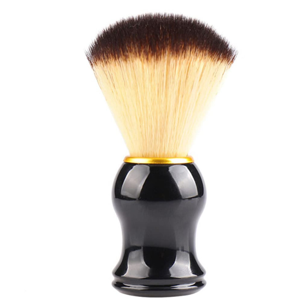 Boar Hair Shaving Brush for Men with Soft Bristles and Barber Neck Duster for Smooth Shave