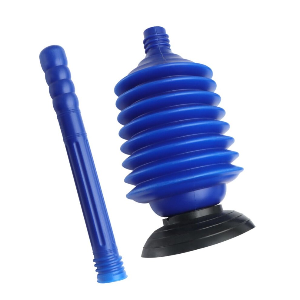 Pressure Toilet Plunger With Ergonomic Grip For Bathroom Unclogging And Multiblockage Removal 9323874717364