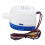 Bomba de água submersível marítima silenciosa e automática de 12V para barcos e iates, com interruptor de flutuador integrado, resistente à 1