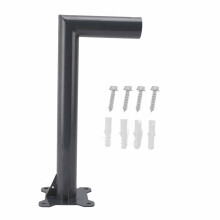 Universal Satellite Internet Mount, High Strength Aluminum Bracket for Outdoor Tower Setup, Wide Applicability Roof Wall Pole Solution with Stable And