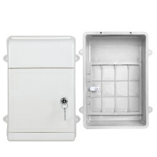 Wall Mounted Lockable Waterproof Mailbox for Home or Office Letters and Suggestions White