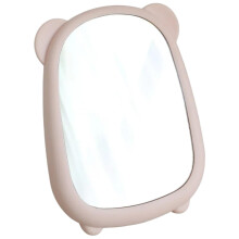 Aesthetic Wall Mirror for Bedroom Decor with Long Handle Grip, Large and Small Size Options