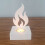 Rabbit Silicone Moulds Hollow Flame Candlesticks-flame 1 D 5