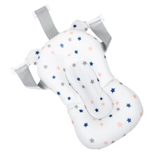 Non Slip Baby Bath Tub Mat with Floating Seat for Newborn Boys and Girls