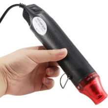 Pistolet thermique, pistolet à air chaud électrique 300 W, gaine thermorétractable, tampon FIMO