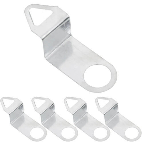 Heavy Duty Clock Wall Mount Hook 55 Pcs Metal Hanger Set for Large Clocks, RustProof Finish