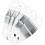 Heavy Duty Clock Wall Mount Hook 55 Pcs Metal Hanger Set for Large Clocks, RustProof Finish 4
