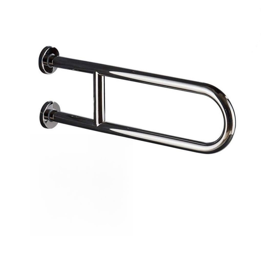Bathroom Grab Bar with AntiSlip Safety Grip, RustResistant Wall Mounted Shower Rail for Elderly