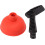 Mini Toilet Plunger with Slip Proof Handle, Compact Design for Kitchen and Bathroom Drains 5