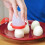 Cuiseur à œufs durs en silicone, lot de 6, sans coquille 3