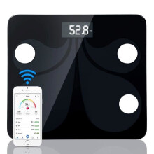 Balance numérique - Pèse-personne intelligent pour salle de bain, capacité maximale 200 kg, Bluetooth, pour toute la famille
