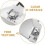 Stainless Steel Mop Handle Clamp with Ergonomic Grip for Easy Mop Head Replacement 5
