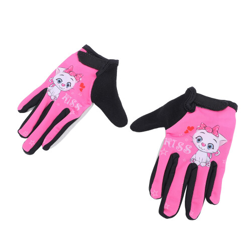 1 paar Kinder Radfahren Handschuhe Volle Finger 1