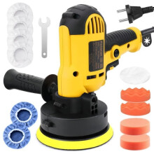 Polisseuse auto - JINZDASU 700 W - 600-3700 tr/min - avec poignée amovible et 12 accessoires
